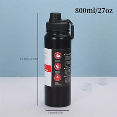 32oz 304 Stainless Steel Thermal Sports Water Bottle for Camping