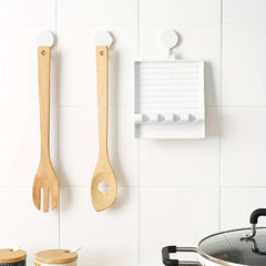 Kitchen Utensil Rest Spoon Holder Heat Resistant BPA Spoon Ladles Tongs