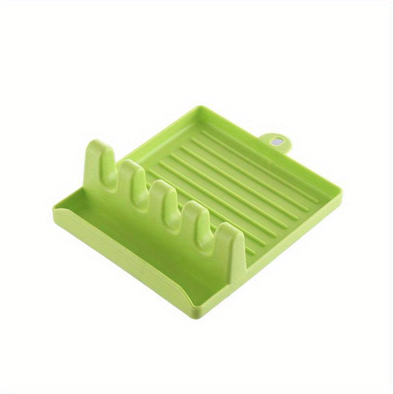 Kitchen Utensil Rest Spoon Holder Heat Resistant BPA Spoon Ladles Tongs