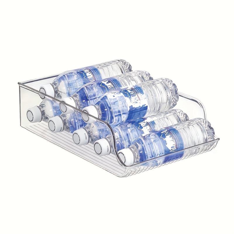 Clear Beverage Storage Bins For Fridge Freezer