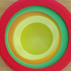 4pcs Silicone Fruit Storage Box Kitchen Supplies