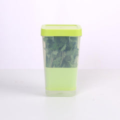 BPA-Free Herb Keeper with Inner Basket, Keeps Herbs Fresh for 3x Longer