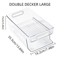 Upgraded Soda Can Organizer For Pantry Refrigerator Beer Cola Beverage Storage