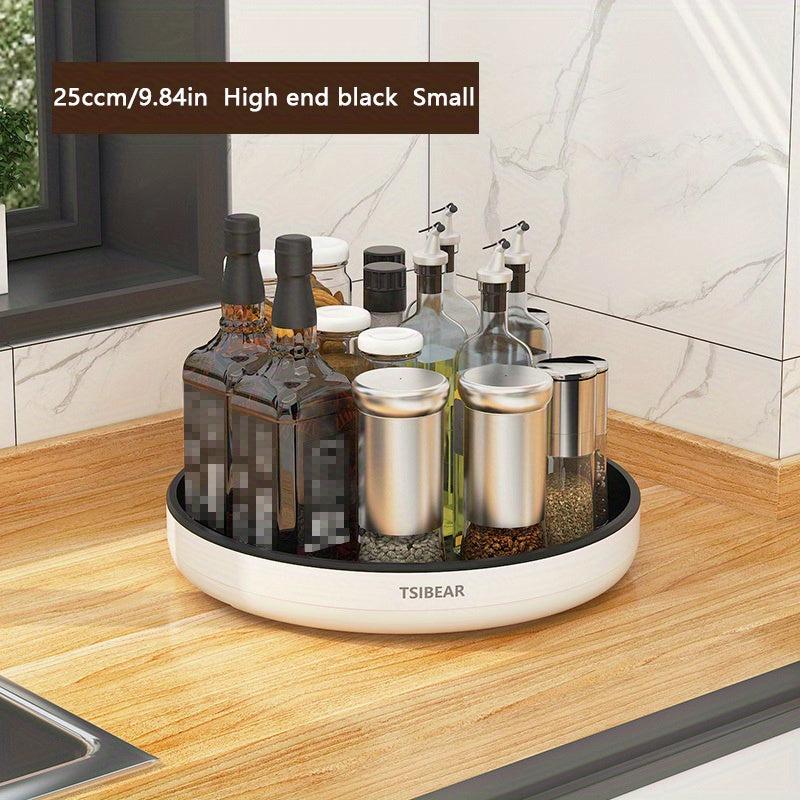 Multifunctional Rotating Plate Seasoning Rack Storage Turntable Spice Rack
