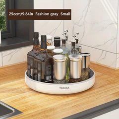 Multifunctional Rotating Plate Seasoning Rack Storage Turntable Spice Rack