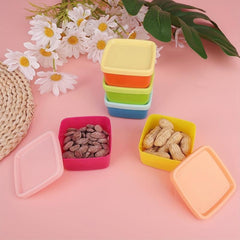 5-Piece BPA-Free Freezer Cans with Lids for Meal Prep and Storage
