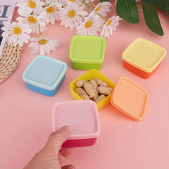 5-Piece BPA-Free Freezer Cans with Lids for Meal Prep and Storage