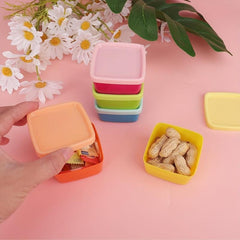 5-Piece BPA-Free Freezer Cans with Lids for Meal Prep and Storage