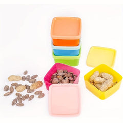 5-Piece BPA-Free Freezer Cans with Lids for Meal Prep and Storage