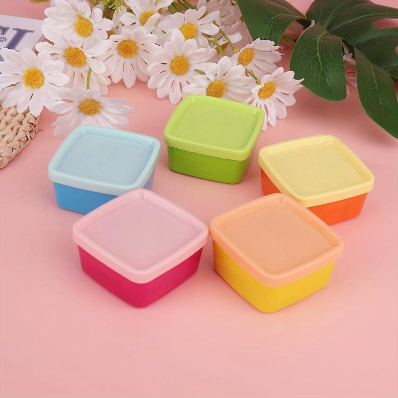 5-Piece BPA-Free Freezer Cans with Lids for Meal Prep and Storage