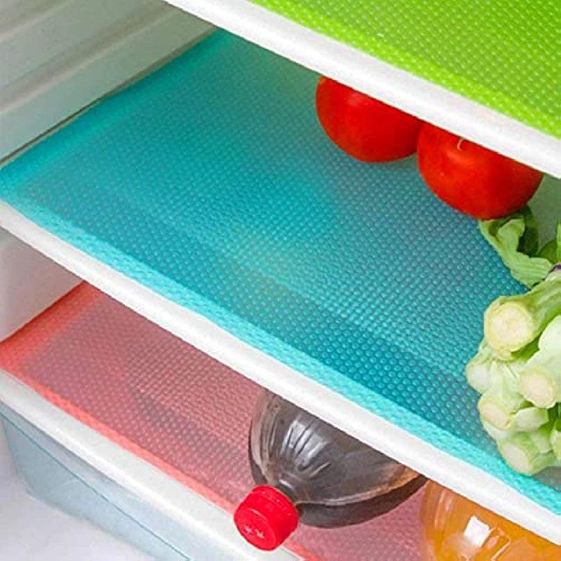 Rainbow LGBT Fridge Liners Set - Washable Mats for Gay Pride Kitchen