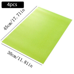 Rainbow LGBT Fridge Liners Set - Washable Mats for Gay Pride Kitchen