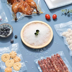 50pcs Food Vacuum Compressed Bag Household Reusable
