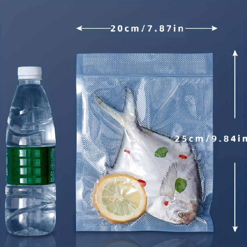 50pcs Food Vacuum Compressed Bag Household Reusable