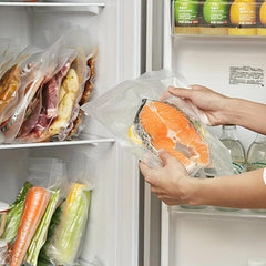 50pcs Food Vacuum Compressed Bag Household Reusable