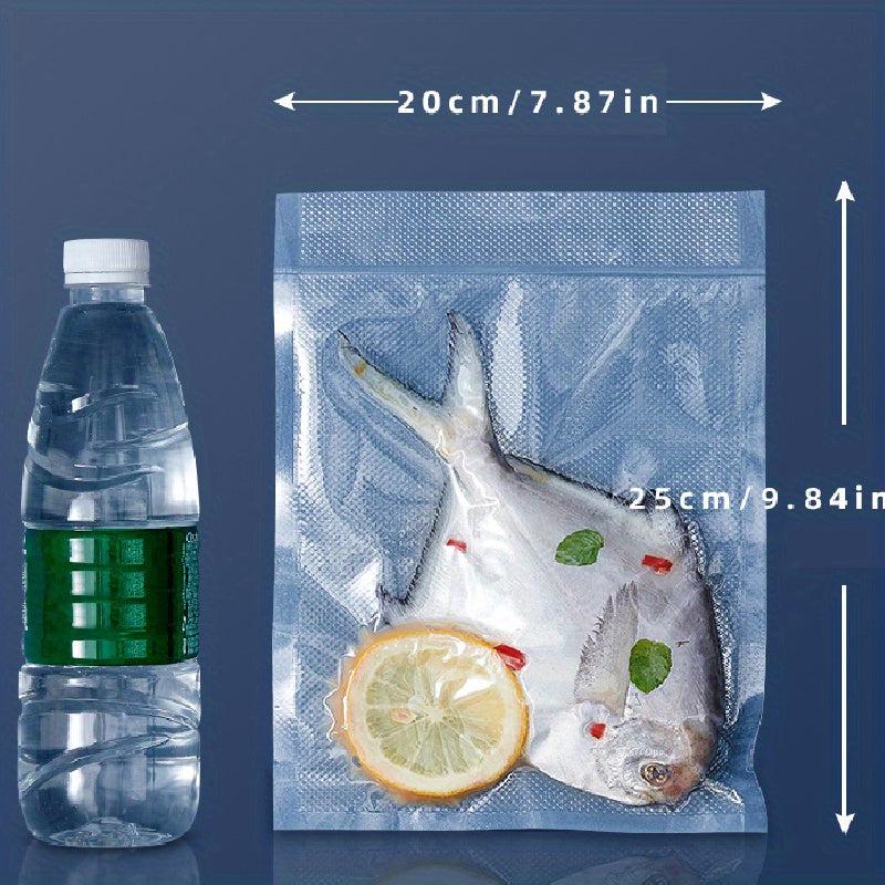 50pcs Food Vacuum Compressed Bag Household Reusable
