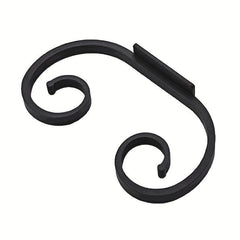 Stylish Wall Mounted Wine Glass Holder Metal Rack for Cabinet Bar D cor