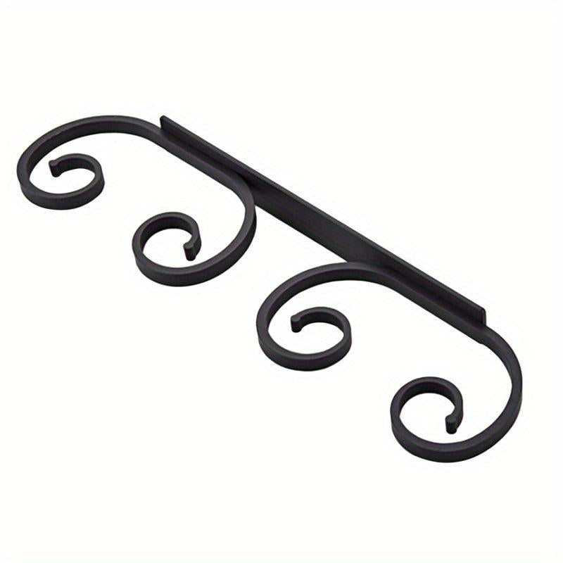 Stylish Wall Mounted Wine Glass Holder Metal Rack for Cabinet Bar D cor