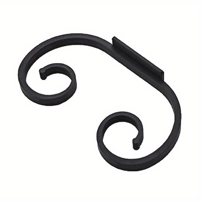 Stylish Wall Mounted Wine Glass Holder Metal Rack for Cabinet Bar D cor