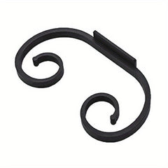 Stylish Wall Mounted Wine Glass Holder Metal Rack for Cabinet Bar D cor