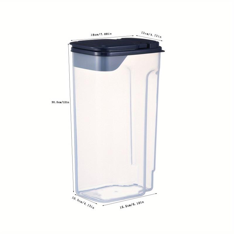 Large Capacity Clear Food Jar for Snacks Dry Goods Seasonings Noodles