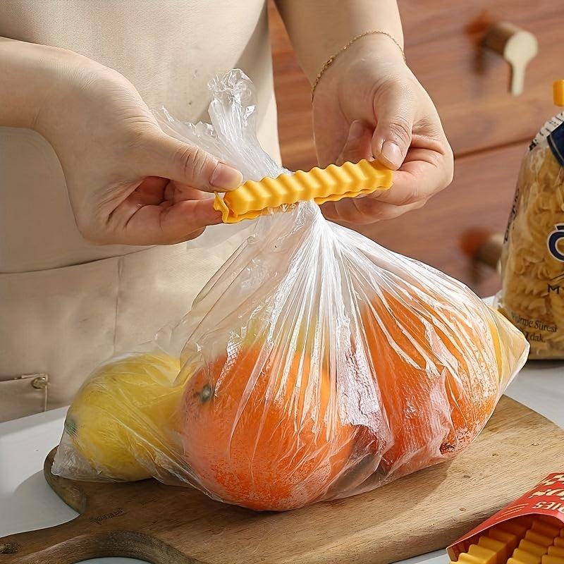 12pcs French Fries Food Sealing Clips Moisture-proof Freshness Snack Seals
