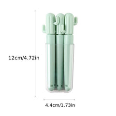 5PCS Cute Carrot Cactus Sealing Clips with Magnet Box