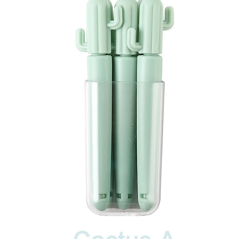5PCS Cute Carrot Cactus Sealing Clips with Magnet Box