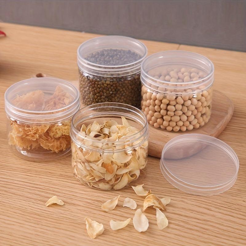 3pc Airtight Food Storage Containers with Lids, Ideal for Candy, Biscuits, Tea
