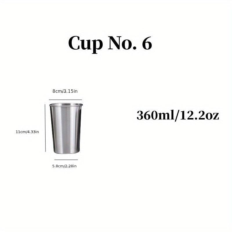 Stainless Steel Drinking Cups for Cold Beverages