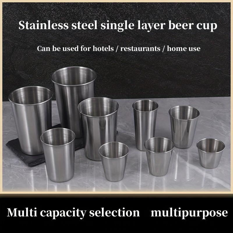 Stainless Steel Drinking Cups for Cold Beverages
