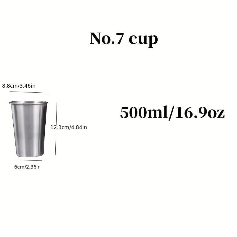 Stainless Steel Drinking Cups for Cold Beverages