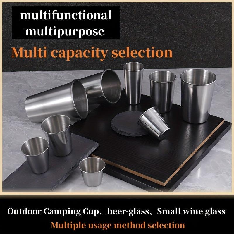 Stainless Steel Drinking Cups for Cold Beverages