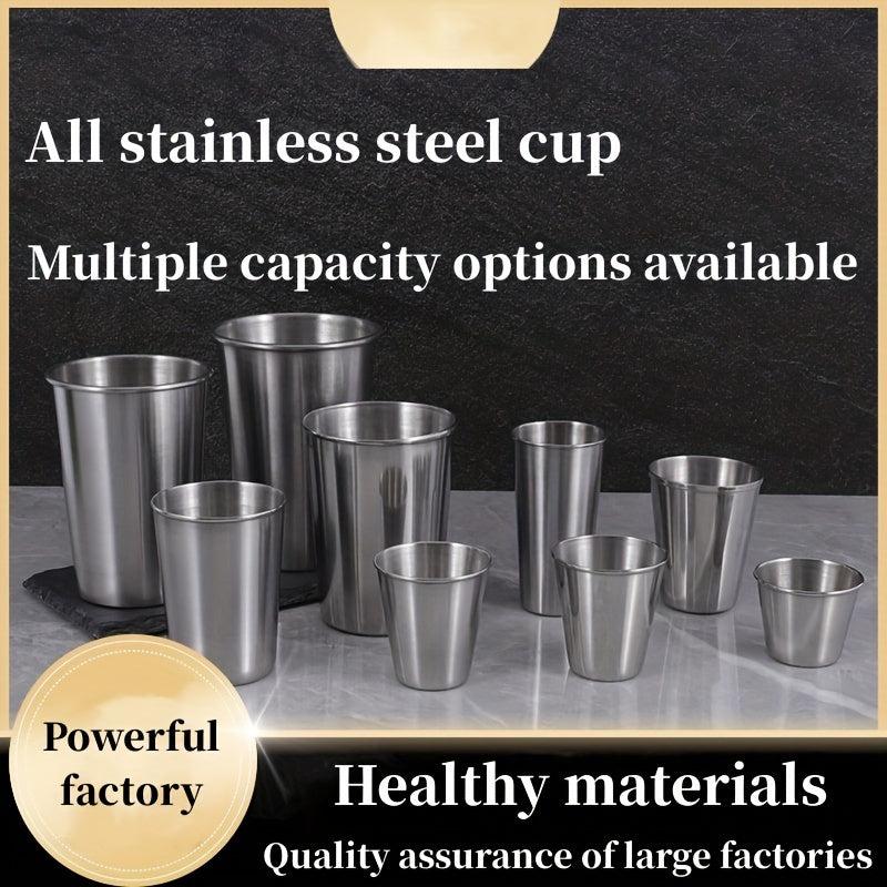 Stainless Steel Drinking Cups for Cold Beverages