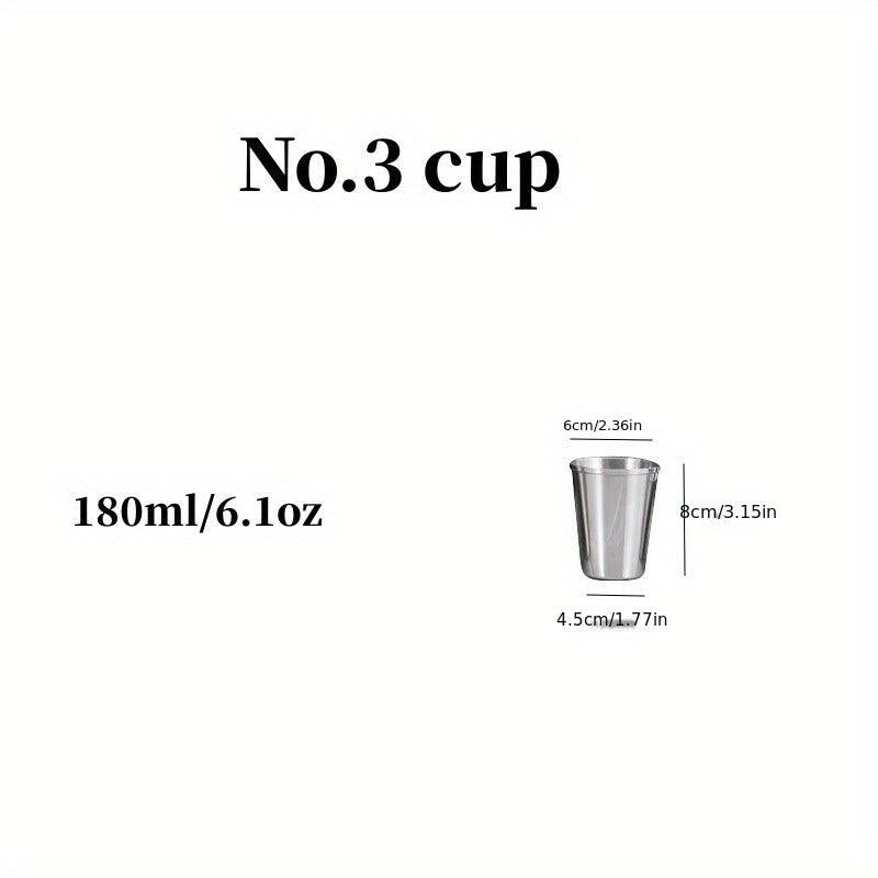 Stainless Steel Drinking Cups for Cold Beverages