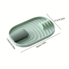 Foldable Spoon Rest For Kitchen Counter Cooking Ladle Spatula Spoon Holder