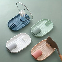 Foldable Spoon Rest For Kitchen Counter Cooking Ladle Spatula Spoon Holder
