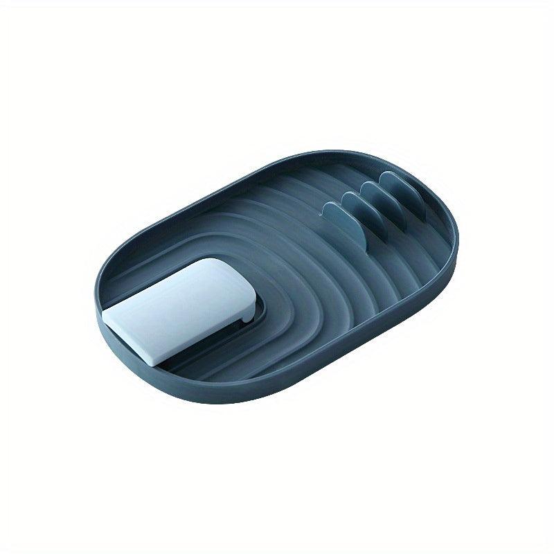 Foldable Spoon Rest For Kitchen Counter Cooking Ladle Spatula Spoon Holder