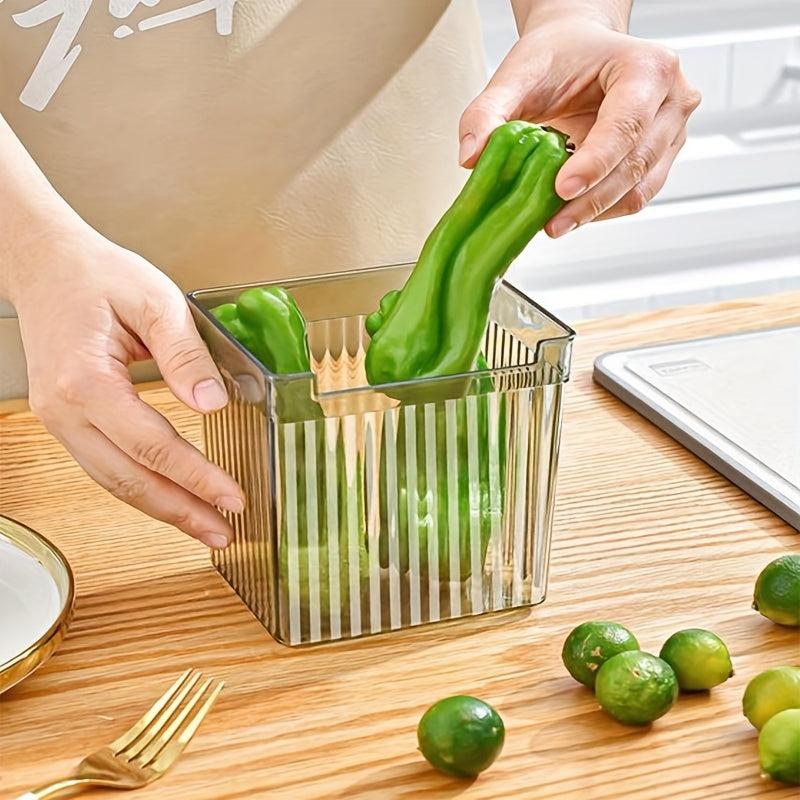 Refrigerator Side Storage Box Vegetable Fruit Sorter Egg Fresh keeping