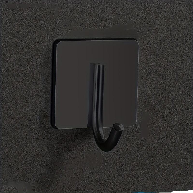 Stainless Steel Hook Punch Self-adhesive Bathroom Kitchen Door Hanger