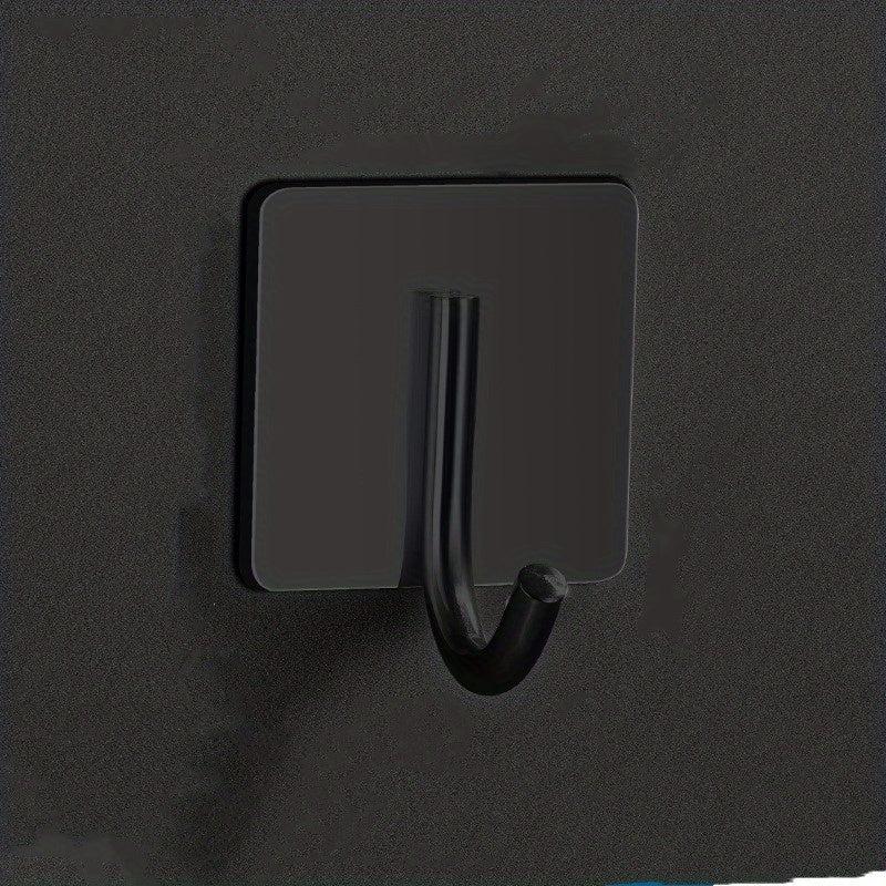 Stainless Steel Hook Punch Self-adhesive Bathroom Kitchen Door Hanger