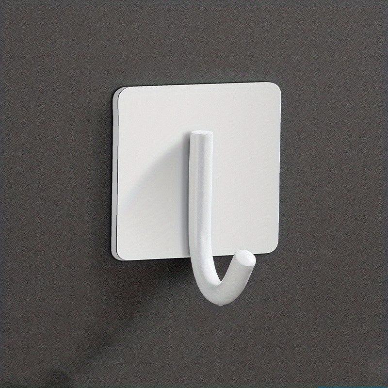 Stainless Steel Hook Punch Self-adhesive Bathroom Kitchen Door Hanger