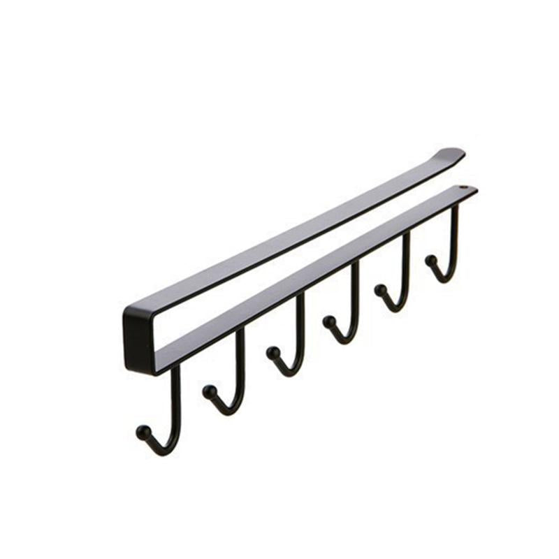 Kitchen Cup Holder Wall Mounted Cabinet Hook