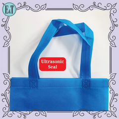 1pc Solid Reusable Grocery Bag Non woven Shopping Bag