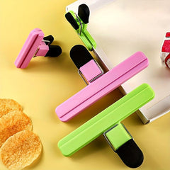 2pcs Chip Clips Food Clips Heavy Duty Air Tight Seal Clamp Assorted Colors