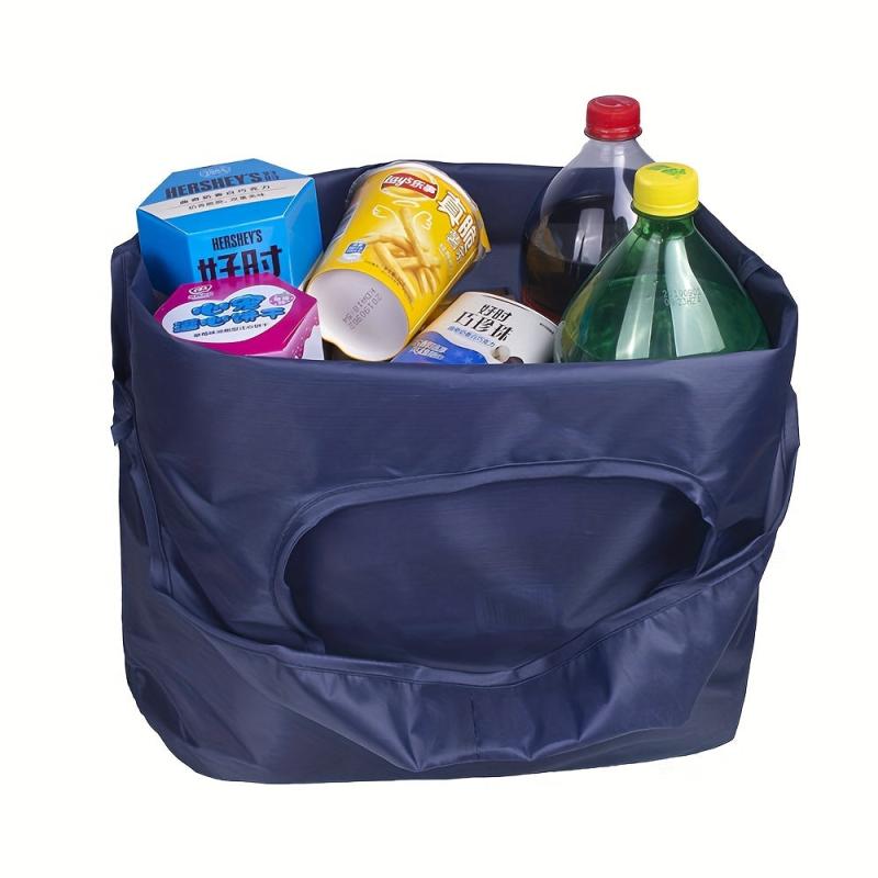 Foldable Portable Grocery Bag, Reusable Tote for Supermarket Shopping