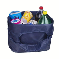 Foldable Portable Grocery Bag, Reusable Tote for Supermarket Shopping