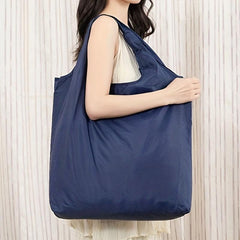 Foldable Portable Grocery Bag, Reusable Tote for Supermarket Shopping