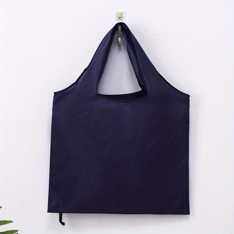 Foldable Portable Grocery Bag, Reusable Tote for Supermarket Shopping