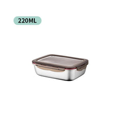 Stainless Steel Lunch Box for Fresh Keeping, Picnic Food, Bento Accessories